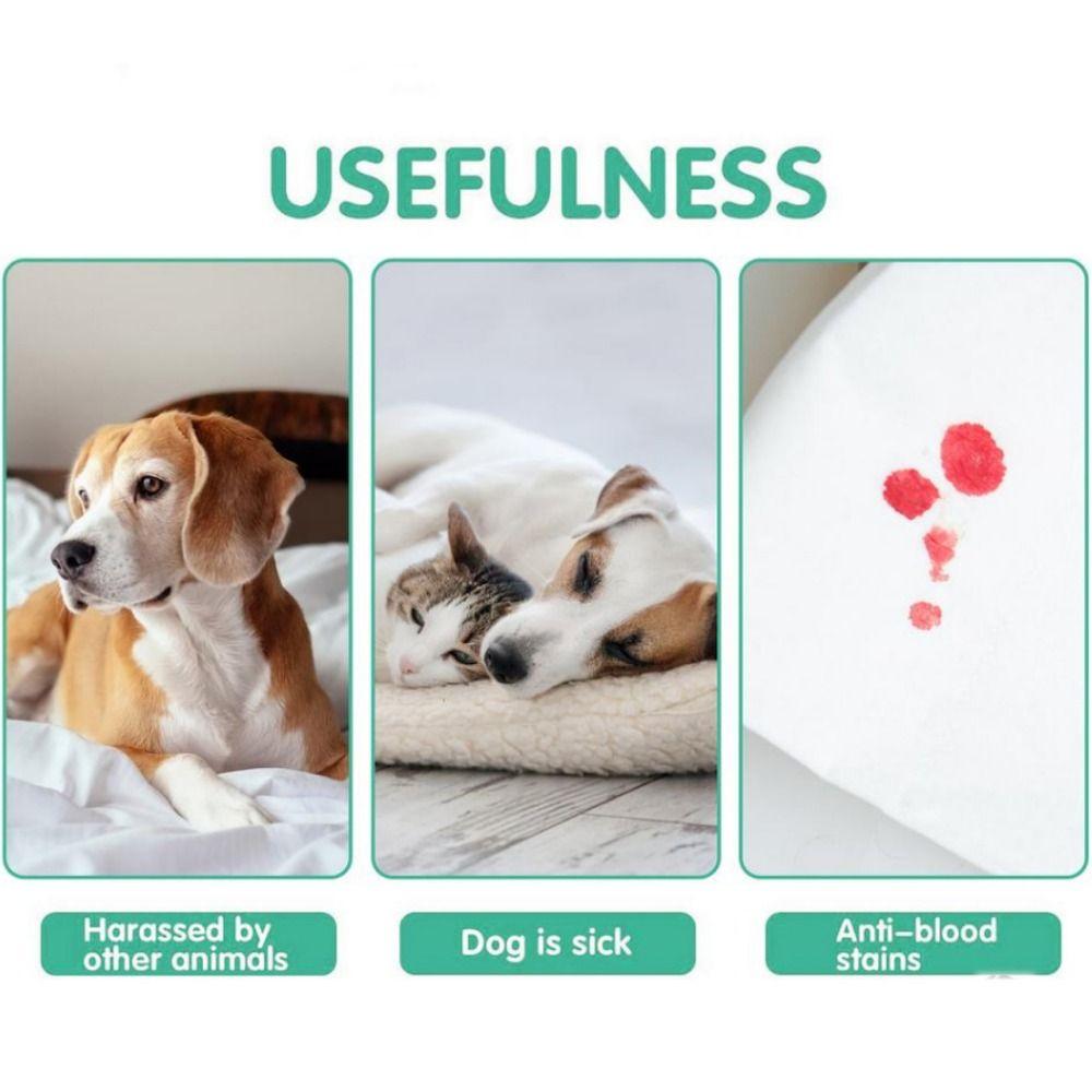 Replaceable Physiological Pants Protective Trousers Dog Sanitary Pantie Female Dog Nappies