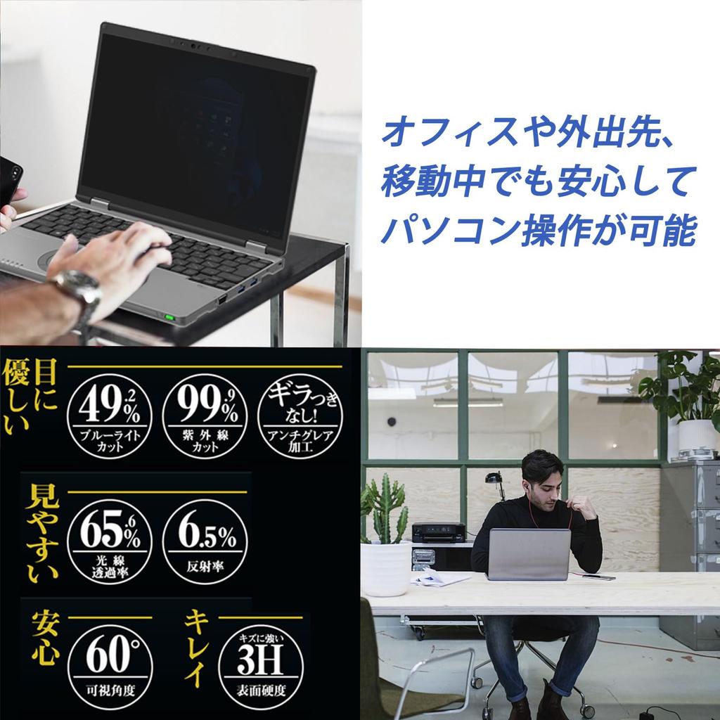 Lifeinnotech Inset Type Let's Note CF-SR4 (CF-SR4SR3) 12.4 Тип для моделей без сенсорной панели (Для частных лицКорпорации) Предотвращение подглядывания