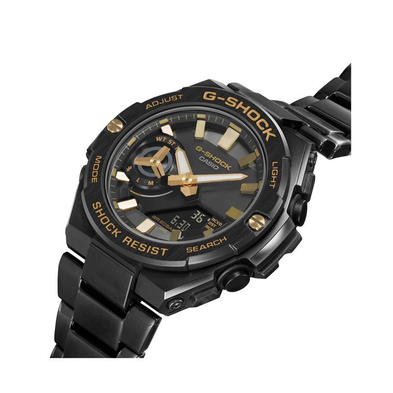 Casio Мужские часы G-STEEL Черные GSTB500BD1A9ER GSTB500BD1A9ER