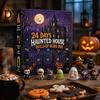 Cute Halloween Cartoon Dolls Advent Calendar 2026, 24 Days Countdown with Gift for Kids Collectible Mini Figures, Spooky Doll Figurines Kids,