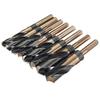 8Pcs Lathe Reduced Shank HSS Bench Twist Drill Bit Set CNC Metric 14-25.5mm