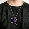 Сплав Рыбацкие Украшения Мини-катушка для удочки Ожерелье для Мужчин, Вращающийся Кулон-ожерелье, Аксессуары Аксессуары, Подарок Рыбакам, Папе, Парню