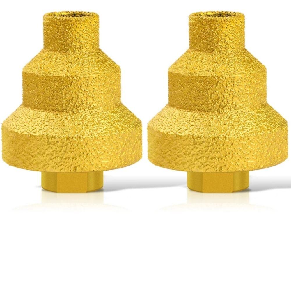 Multi Size Adamas Chamfer Drill Bit Tapered Cone Multi Layer Brazed Pagoda Drill Bit Edge Trimming Integrated Bit Step Drill Bit
