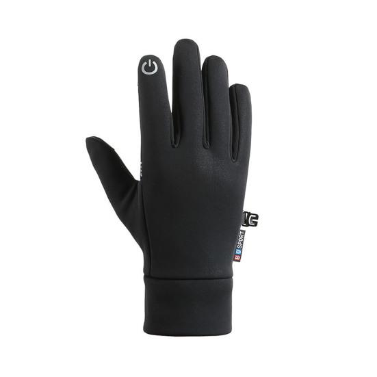 Зимние термоперчатки для мужчин и женщин, ветрозащитные, теплые флисовые перчатки для сенсорного экрана, для холодной погоды, езды на работу, катания на лыжах