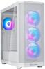 Корпус для ПК Silverstone SST-FA514X-WG, Mid-Tower, ATX, Двойной радиатор, ARGB, Белый, Авторизованный дистрибьютор в Японии