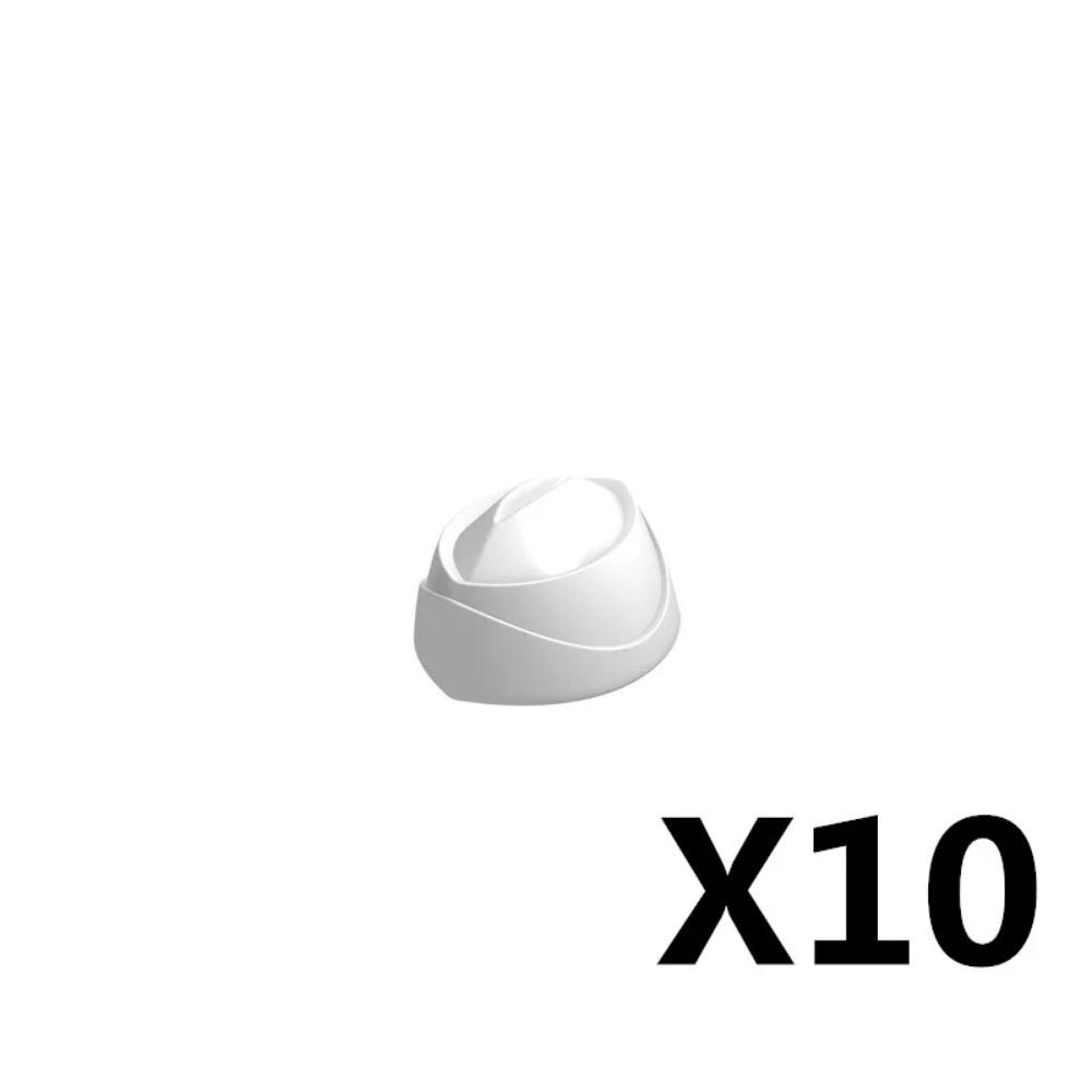 MOC Medieval Soldier Building Blocks King Beard Military Helmet Scarf Goggles Belt Cowboy Hat Duck Cap Mini Toys Brick Gift K042