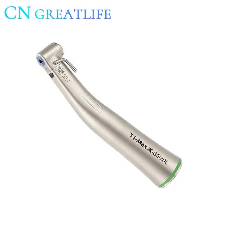 Наконечник для зубного имплантата, оптоволоконный Nsk Ti-max X-sg20l, тип 20:1 редукционный низкоскоростной наконечник со светодиодной подсветкой, угловой наконечник