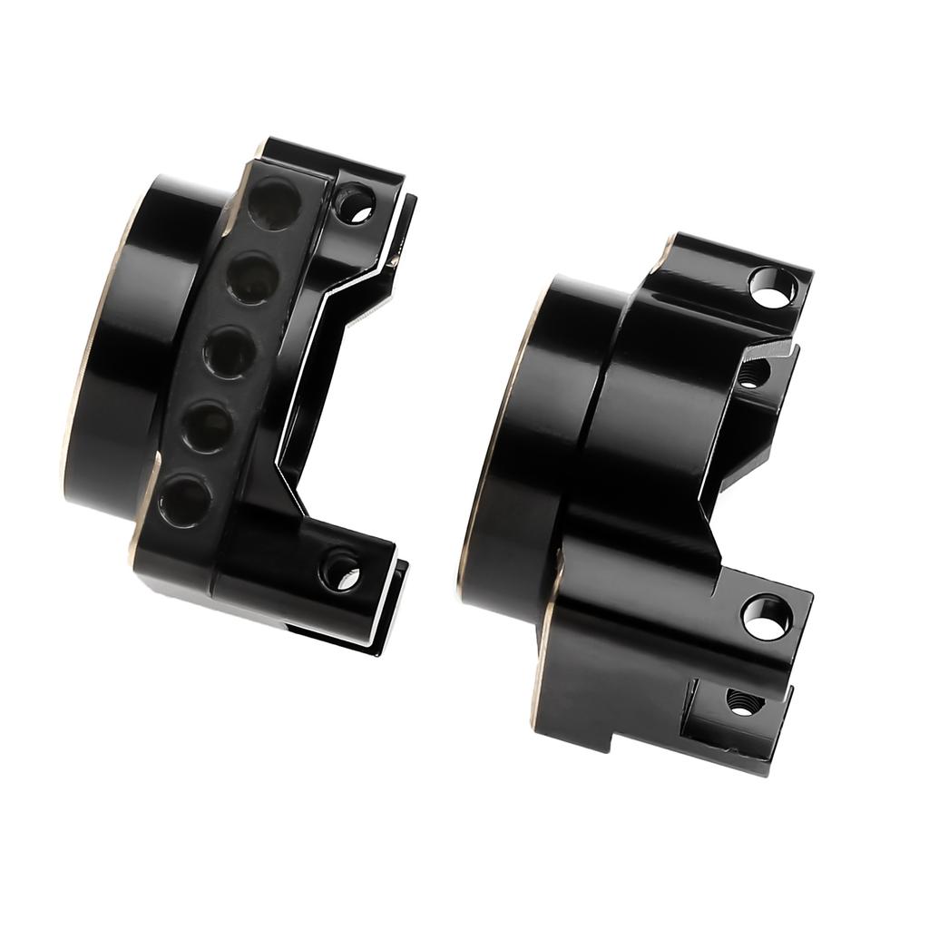 2 PCS Rear Axle C Block Seat Brass Weighted Black Gold Type Upgrade Parts Replacement for 4 Remote Control Car Accessories