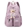 Schoolbag Female Primary School Student Lightweight Backpack Cute Bear Backpack