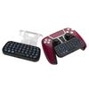Беспроводная Bluetooth-клавиатура с подсветкой на клипсе для контроллеров PS5 – Игровой аксессуар, Поддерживает голосовой чат