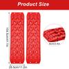 Traction Board, 2 Pieces Snow Offroad Rails Traction Aid, Track Tire Ladder for Mud, Sand Sheets for Motorhomes, Vehicles