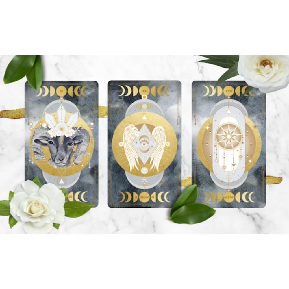 Lucine Tarot MIDNIGHT Edition 78-карточная колода для гадания 12*7 см