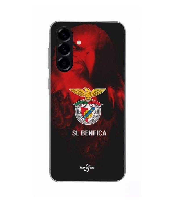 Чехол - Maniacase - Samsung Galaxy A56 - Силикон - Мягкий - Черный Орел