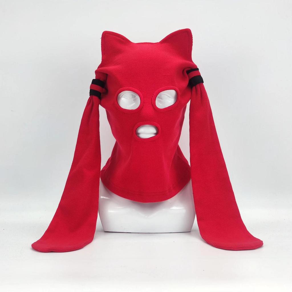 New Hatsune Miku kidnapper hood game two-dimensional hat cosplay community mask miku mask