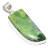 Индийский моховой агат драгоценный камень 925 стерлинговое серебро ювелирная подвеска 2,17" SU-10898