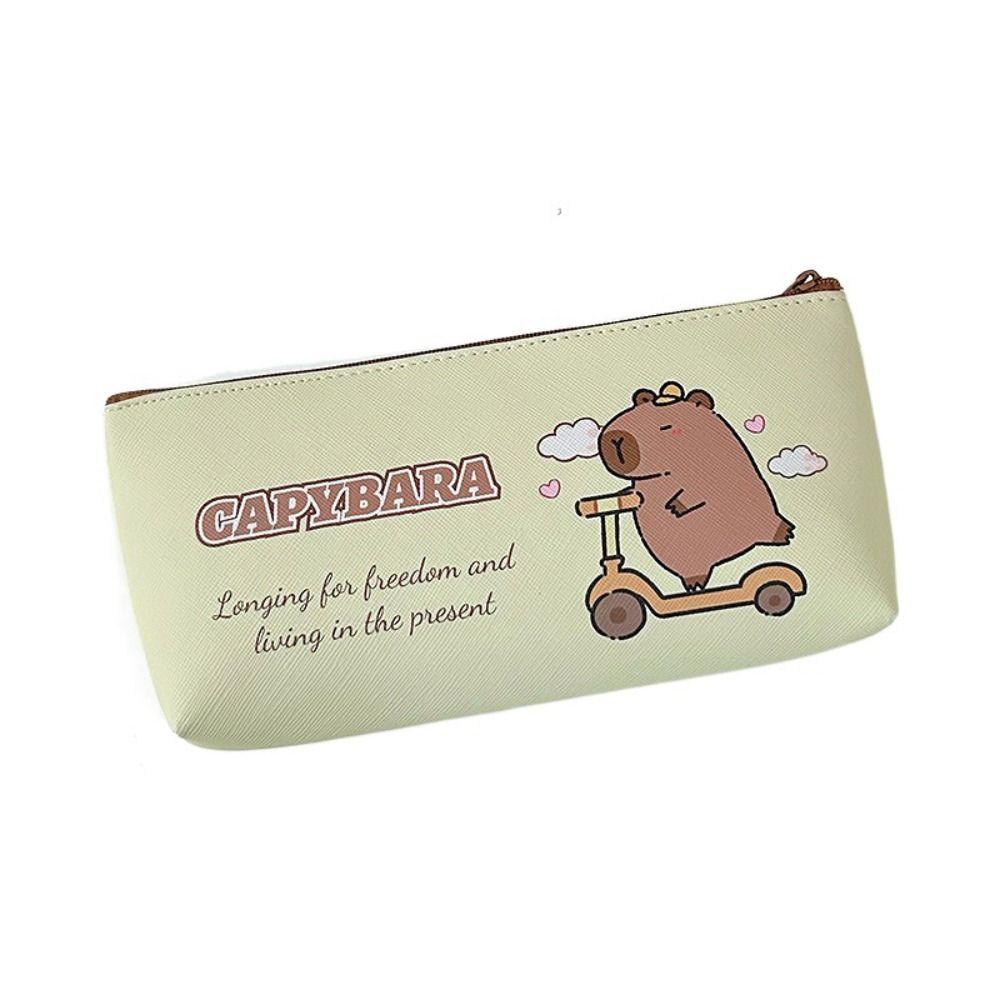Kawaii Пенал Capybara Канцелярский Мешочек Для Хранения Милая Ручка Сумка Студент