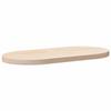 VidaXL Table Top 70x35x2.5 Cm Solid Pine Wood Oval 824345