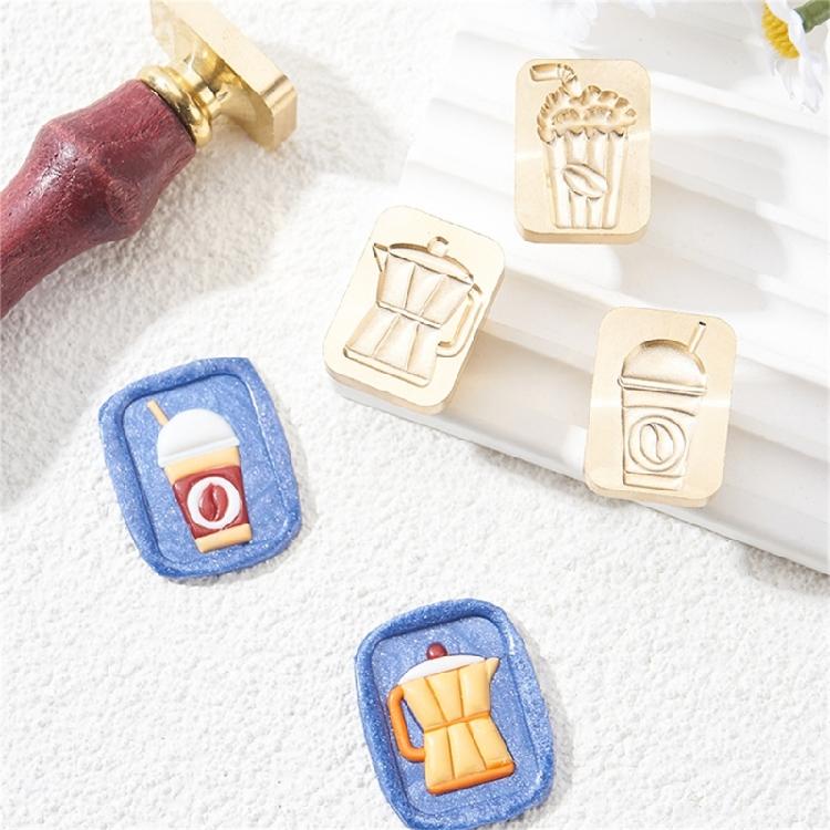 Сменная головка для сургучной печати для поздравительной открытки, рождественской открытки