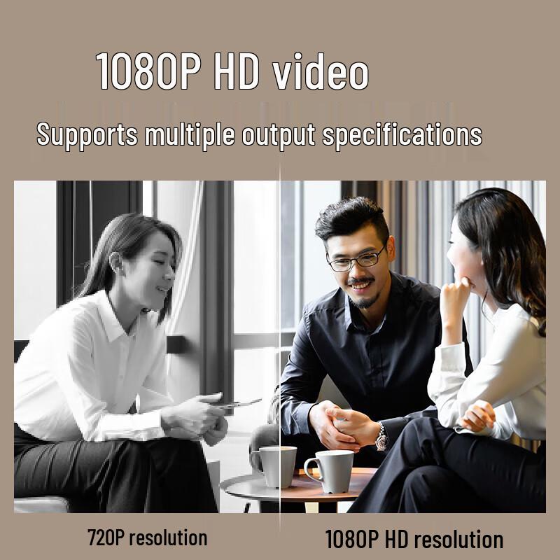 Deli MM101 1080P HD USB Webcam with Microphone