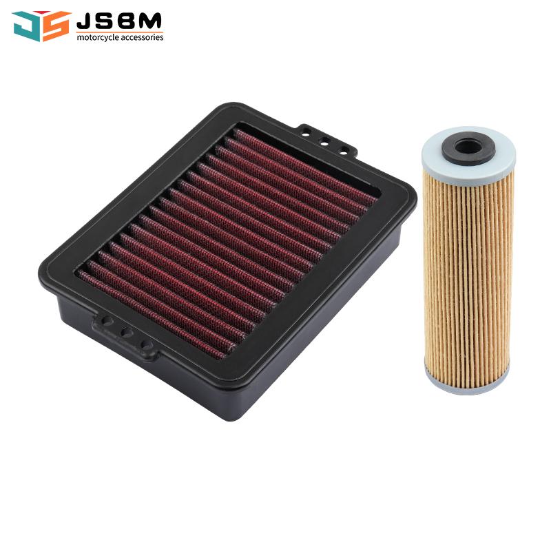 JSBM Motorcycle Accessories High Flow Air Filter Oil Filters For Kove 800X Colove ADV ZF800GY ZF800LS Engine Intake Cleaner