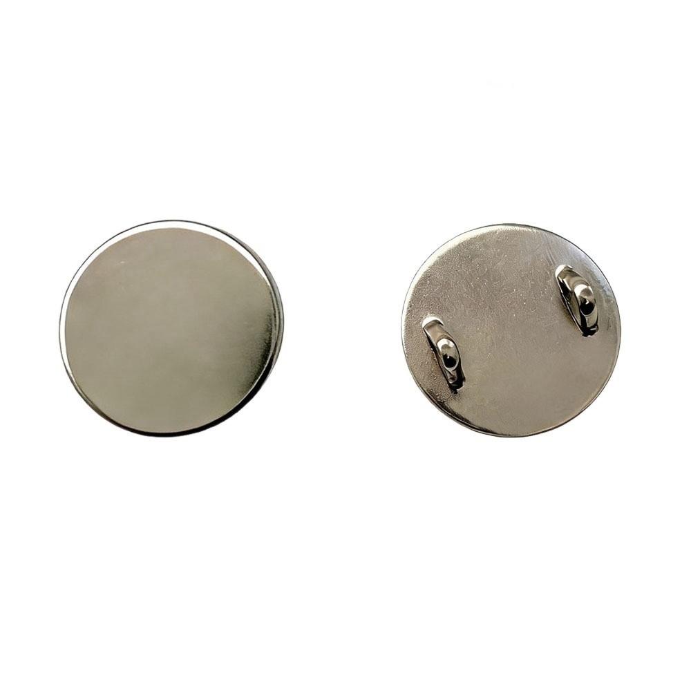 4Pairs Magnetic Pin Magnet Adapter Brooch to Fridge Magnet Lapel Pin Magnet Lapel Pin