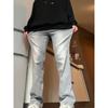 Прямые мужские джинсы Весна и Осень Легкие брюки Узкие брюки Slim-Fit
