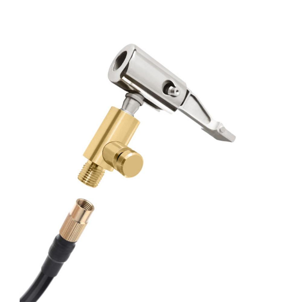 Автомобильные шины для ремонта шлангов, надувной насос, разъем клапана, адаптер для накачивания шин, воздушный патрон, компрессор