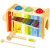 Artec Wooden Xylophone with Montessori Educational Wooden Toy for and 4 Year Baby Preschool Entry Birthday Gift for Boys and Artec 7472 Hammer, Toy,