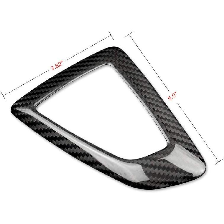 Carbon Fiber Car Gear Shift Knob Panel Frame Cover Interior Trim Stickers for BMW F20 F21 F22 F23 F30 F34 F35 F32 F33 F36 Accessories.