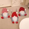 Rudolph Christmas Gnome Cutlery Set: No-Face Old Man Knife & Fork with Bag