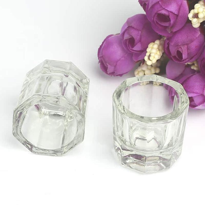 Стакан для смешивания акриловой пудры, жидкий стаканчик для ногтей, миска с крышкой, держатель для стакана, инструменты для ногтей, 1 шт.