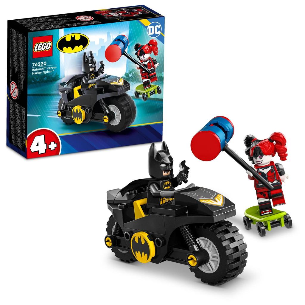 LEGO Super Heroes DC Batman Harley 76220 Игрушечный блок Present Superhero American Comic Boys 4 лет и старше Batman(TM) против. Куинн(TM)