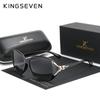 Polarized Retro Big Frame Luxury Eyewear Lady Brand Designer Sun Glasses