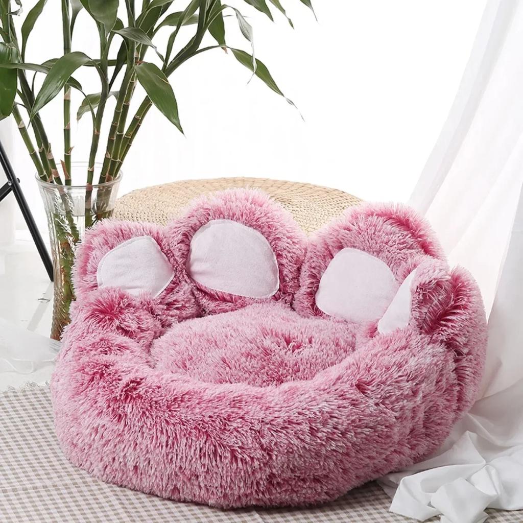 Теплый диван-кровать для собак, матрас для маленьких и больших собак, моющаяся плюшевая корзина для собак, принадлежности для маленьких собак и кошек