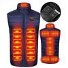 Nine-Zone USB Heated Vest - Smart Design for Couples - Stay Warm with Constant Temperature Heating - New Style Technology