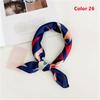 Gifts Women Small Vintage Square Scarf Silk Feel Satin Head Neck Hair Tie Band