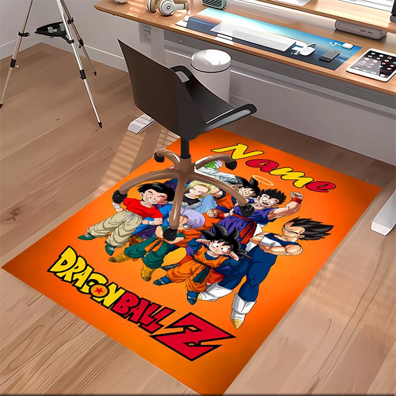Custom personalization Dragon Ball Print Area Rug - Soft, Washable Non-Slip Indoor Mat,Living Room,Home&Office Decorative Rug