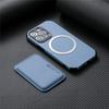 Для Apple iPhone 14 13 12 11 Pro Max XR XS Чехол для мобильного телефона Магнитный карман для карт Сумка для карт Magsafe Защитный чехол с текстурой волокна