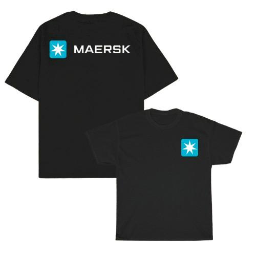Новая унисекс футболка с логотипом MAERSK Transport, смешной дизайн, размеры от S до 5XL