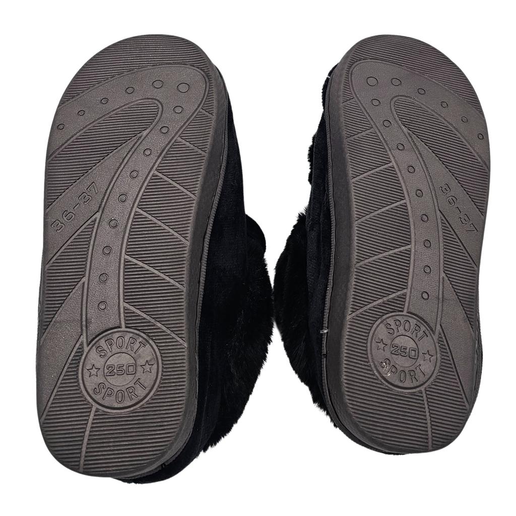 Winter Home Slippers With Ears Children Women's Warm Slippers S.38-39