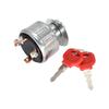 Car Parts Preheat Start Switch Ignition Lock JK290A With 4 Wiring Points & 2 Key Compatible with Jinma 184 200 204 250 254 284