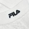 Fila Однотонный пуловер с круглым вырезом Женский свитер Молочно-белый F11W411405F-IV