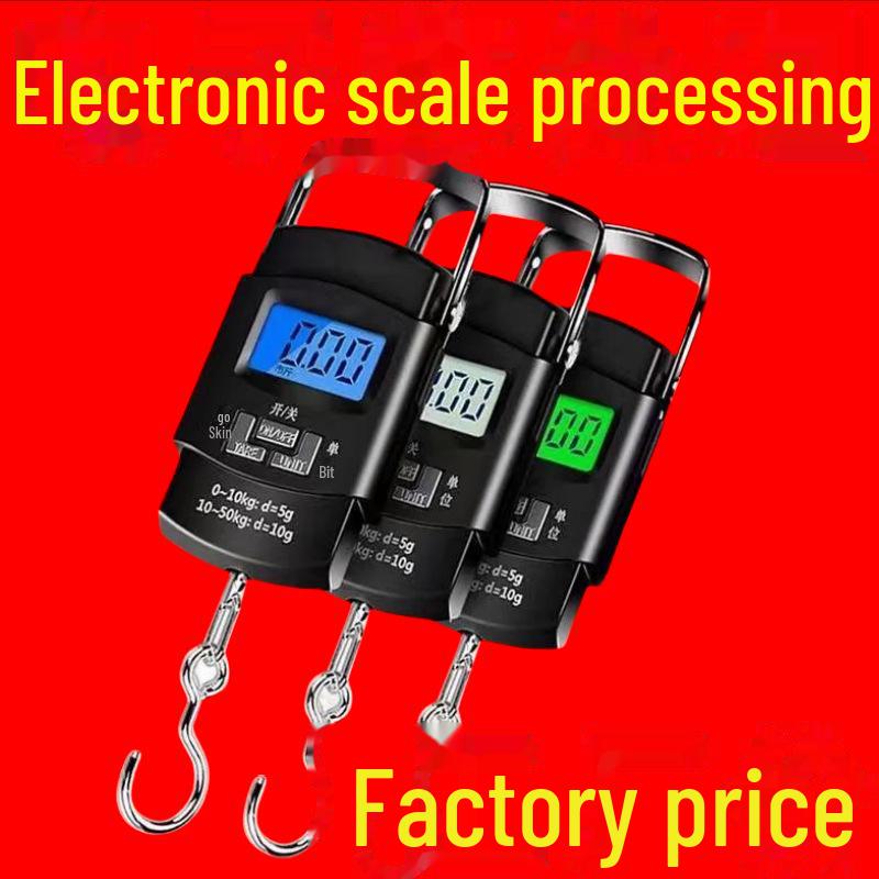 Высокоточные портативные электронные весы для взвешивания багажа и рыбы