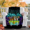 Scooby Doo Flannel Blanket Soft Warm All-Season Throw, Design for Camping, Car Travel, Hiking Sofa, Bed, Office Perfect Gift for Parties