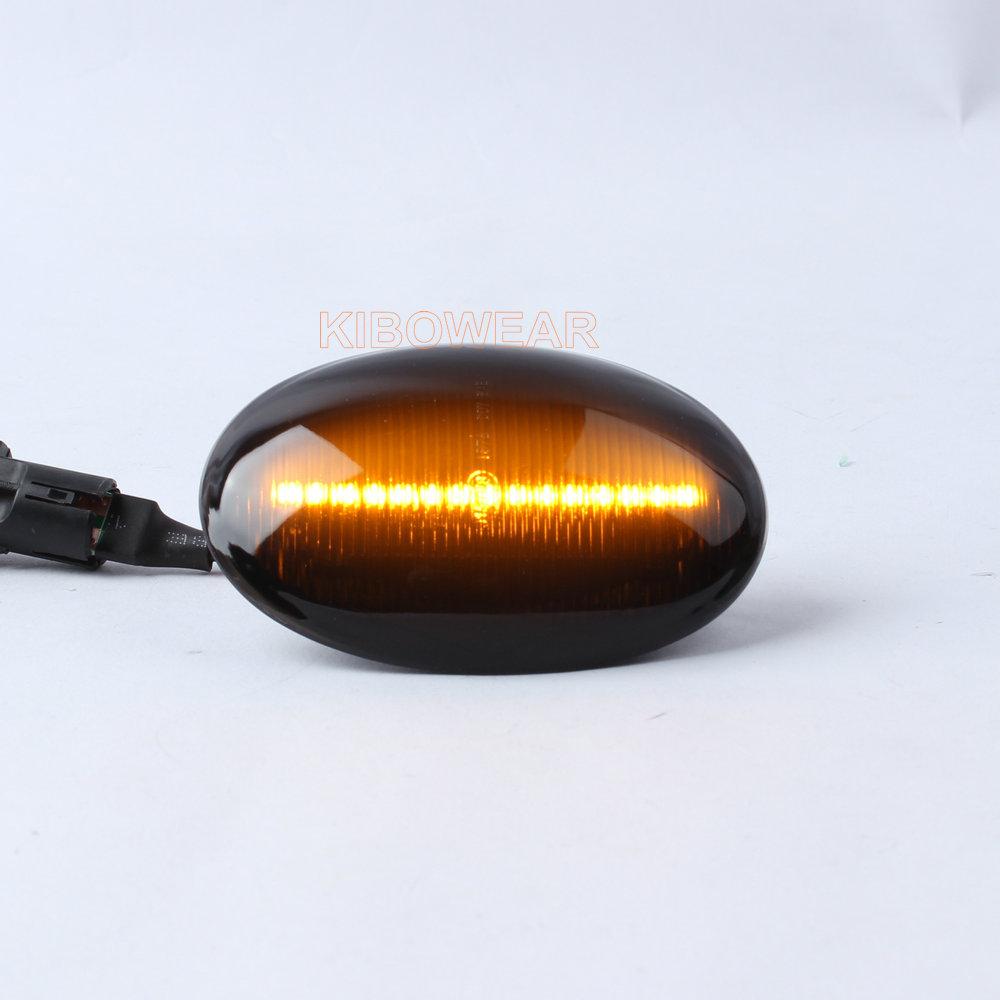 2 шт. динамический светодиодный боковой маркер для MINI Cooper R55 R56 R57 R58 R59 2007-2013 указатель поворота на крыле