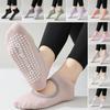 Breathable Sports Socks Silicone Non Slip Pilates Socks Comfortable Floor Socks  Women