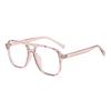 New sunglasses men's and women's retro toad glasses jelly marine sheet double beam rice nail pilot sunglasses S