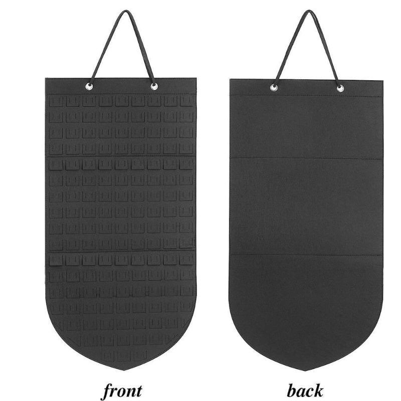 Подвесной органайзер для хранения брошей, эмалевый держатель для лацканных значков, флаг, простой хлопковый настенный баннер, коллекция ювелирных изделий