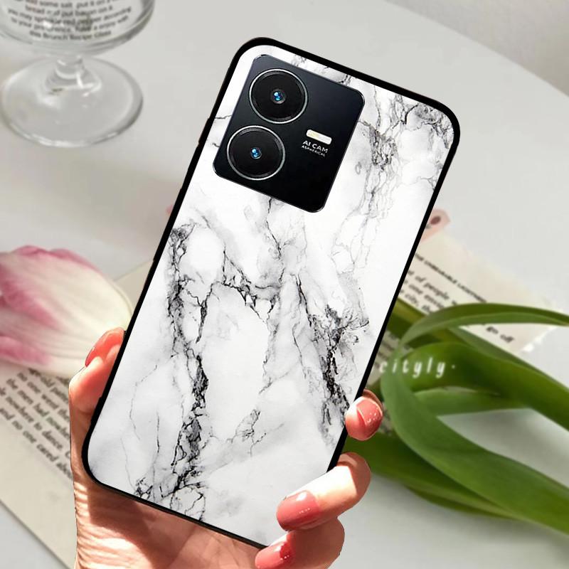 Для Vivo Y22S 2022 Чехол Ударопрочный Мягкий ТПУ Силиконовый Чехол для Телефона Для Vivo Y22 Y 22 V2207 Y22S V2206 Funda Capa Мультяшный Vivoy22