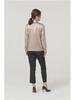 Women's Early Spring Mulberry Silk Satin Blouse with Bow - Long Sleeve